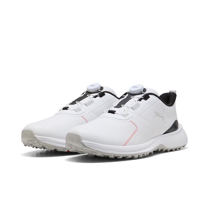 Puma Fusion Grip Synthetic Leather Lightweight Stable Rebound Comfortable Breathable Spikeless Disc Golf Shoes Men Golf Shoes 314082-01