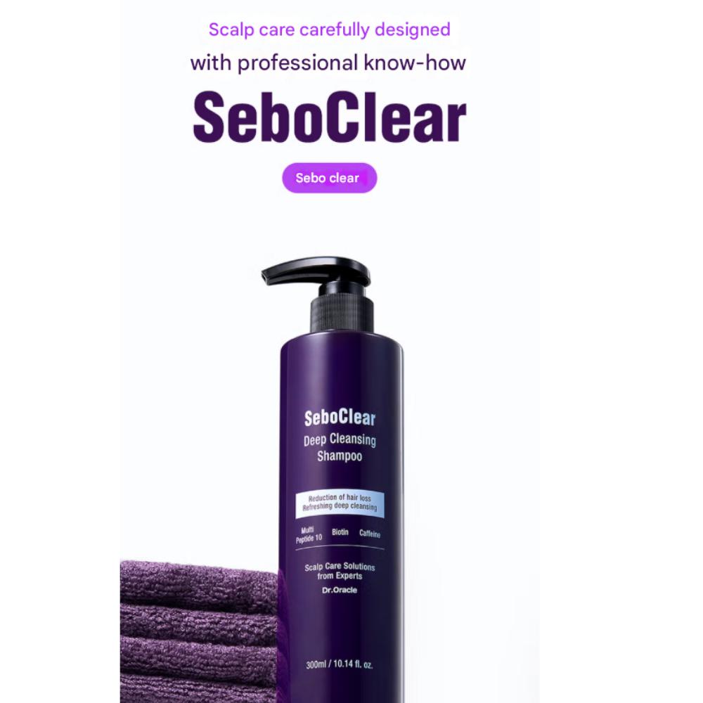 DR. ORACLE Sebo-Clear Deep Cleansing Shampoo (300ml)