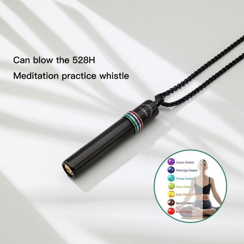 Stylish Anxiety Relief Necklaces Delicate Breathing Necklaces Neck Jewelry for Mindfulness and Anxiety Reduction