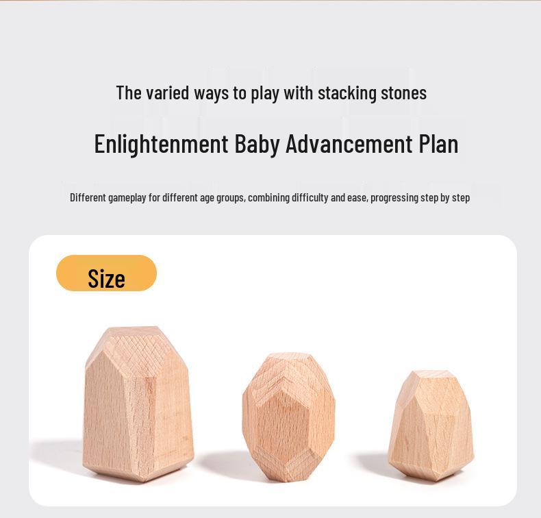 Colorful Stacking Stones: Hand-Eye Coordination Game for Kids