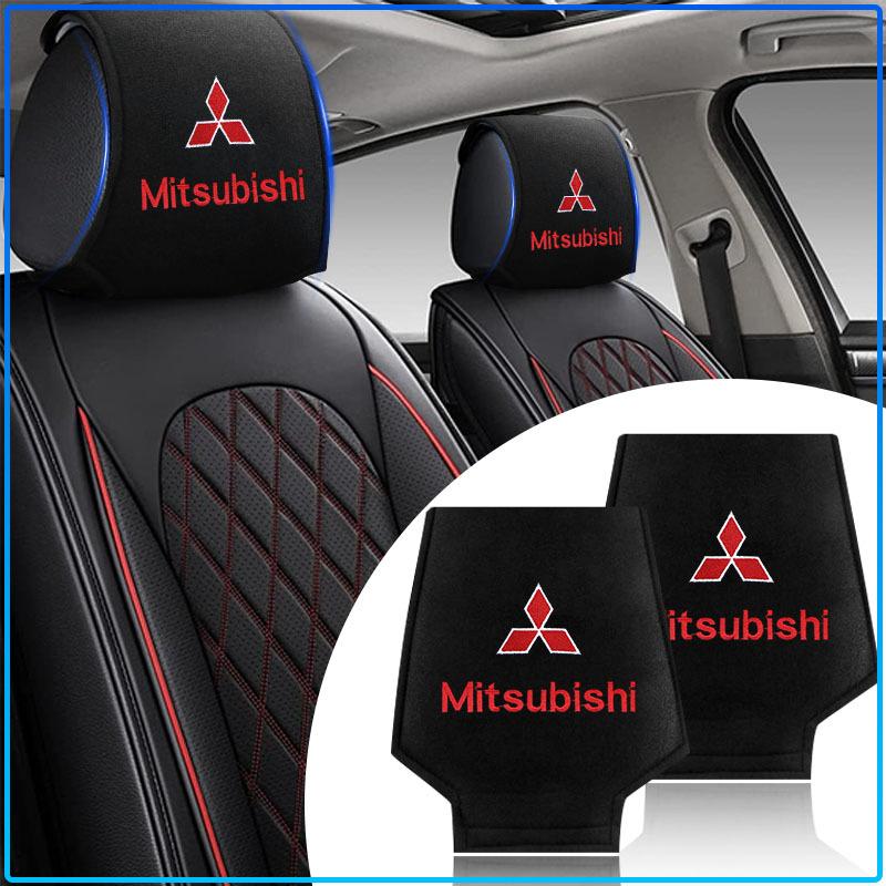 Autositz-Rückenlehnen-Kopfstützen-Kissen Aufbewahrungstasche Staubdichte Abdeckung Für Mitsubishi Lancer Lancer ASX Outlander 2 3 Pajero Mirage exzos Pajero 4
