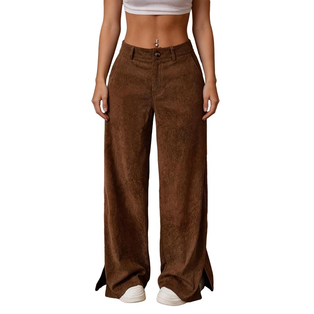 Women s Solid-Color Casual Pants 2XL