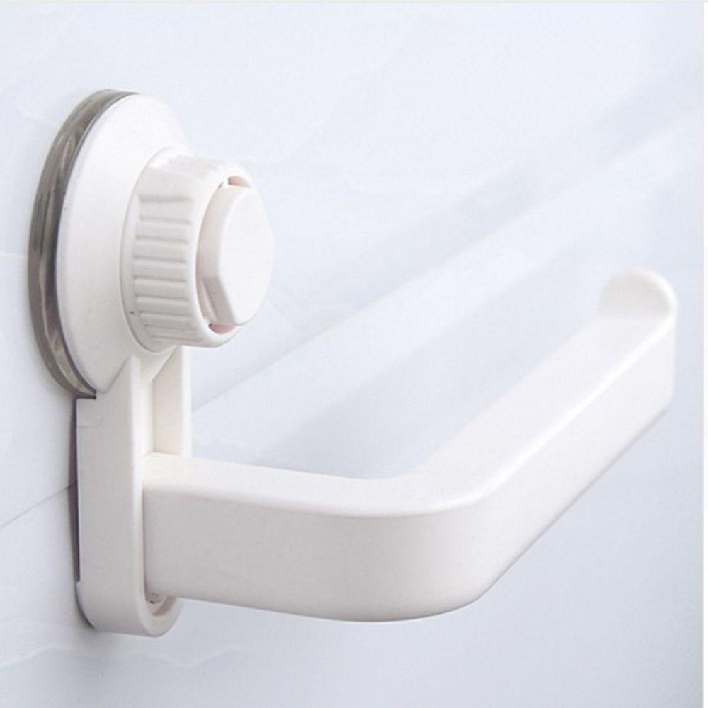 Paper Holder Suction Cup Toilet Shelf Kitchen Storage Bathroom Paper Holder Paper Rack Towel Rack
