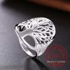 100% 925 Sterling Silver Ring Tree of Life Rings for Women Classic Accessories Anillos Fine Jewelry New Mother's Day Mom Gifts