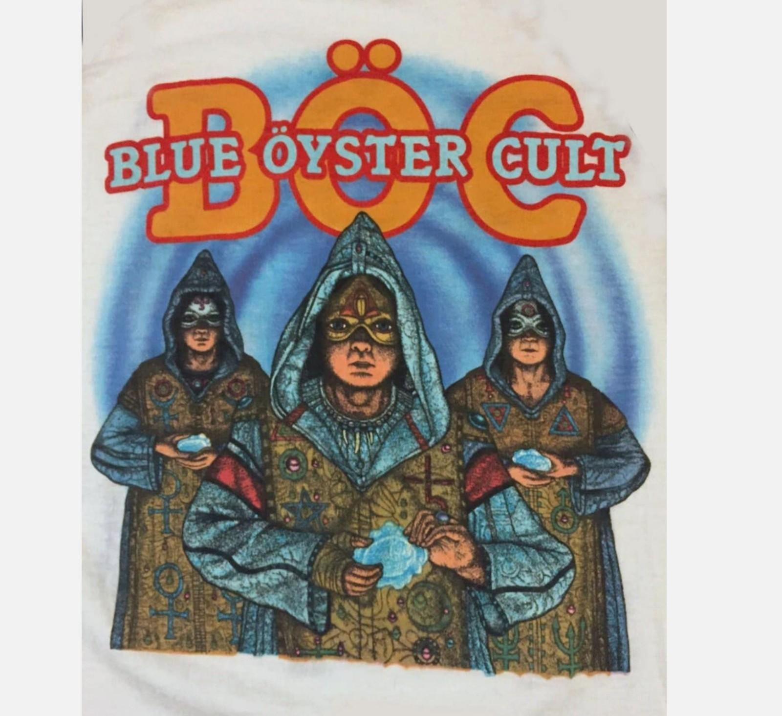 Винтажная футболка группы BLUE OYSTER CULT 80-х годов, подарок для фанатов 3XL