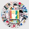 50 Bowling Graffiti Stickers: Sports & Creative DIY Waterproof Decals for Skateboards, Cups, and Luggage