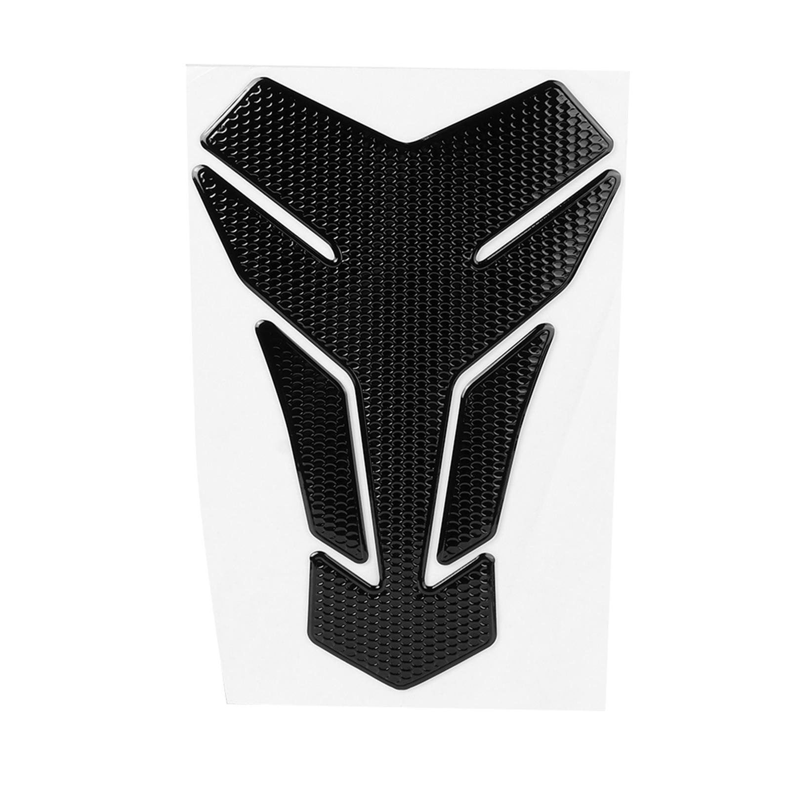 

Motorcycle Gas Oil Fuel Tank Sticker Pad Protector Decoration Fit for Yamaha Black Edge