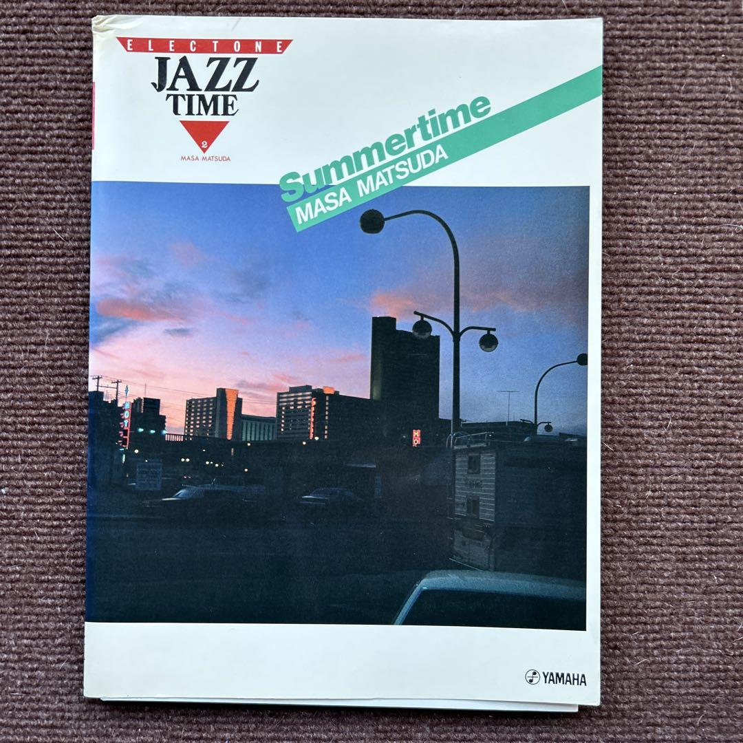 

[USED] Sheet music Electone JAZZ TIME 2 Masa Matsuda Summertime