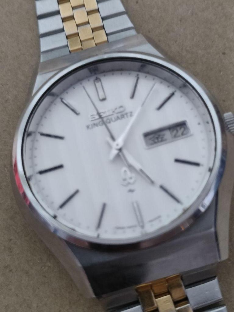 [USED] SEIKO KING QUARTZ Wristwatch