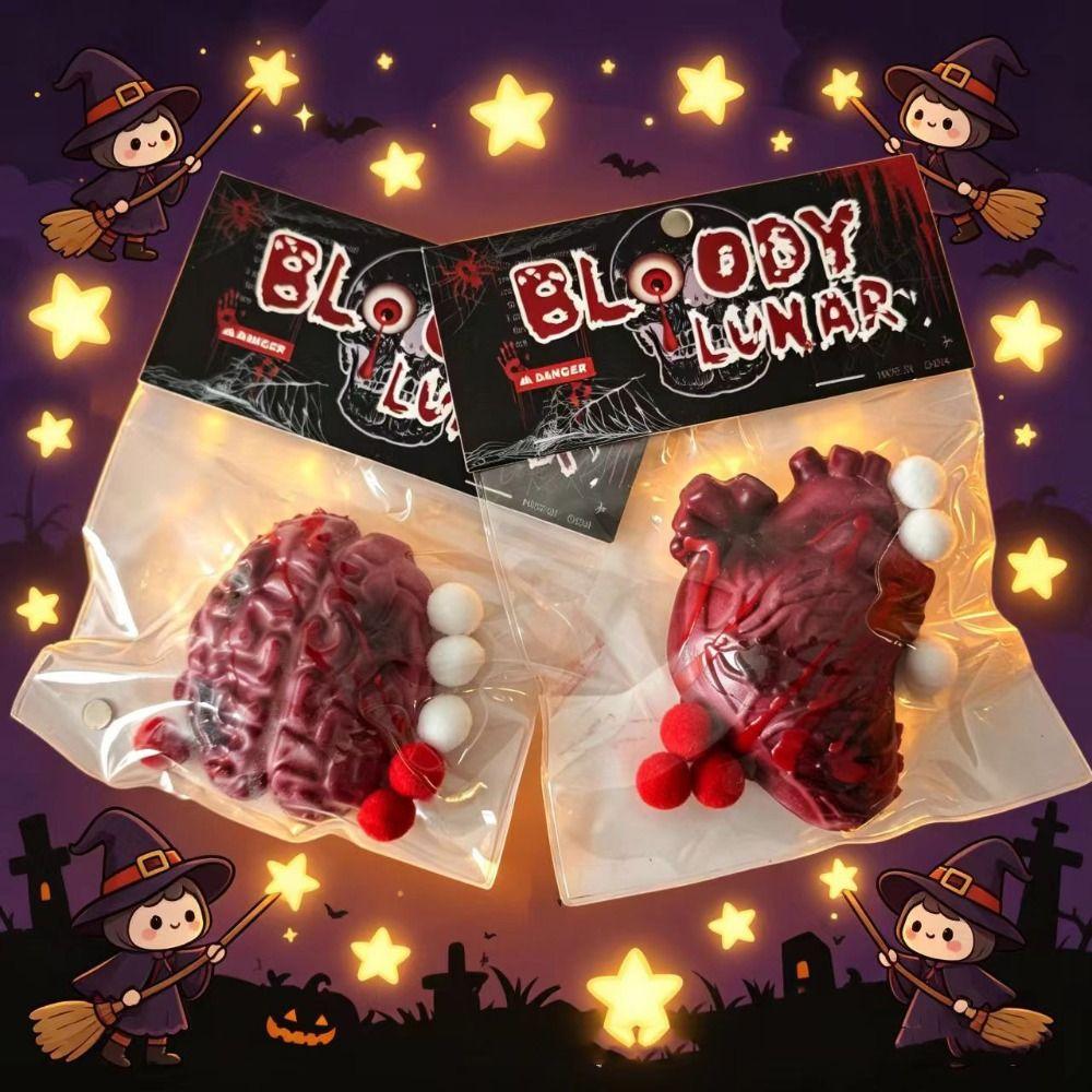 Slow Rebound Squishy Cube Slow Rising Stress Relief Toy Spooky Maltose Squishy Halloween