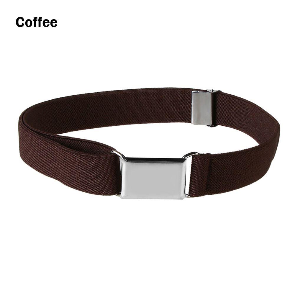 Gift Pants Strap Solid Color Boys Girls Alloy Buckle Waistband Kids Canvas Belt Adjustable