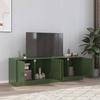 VidaXL TV Furniture 2 Pcs Olive Green 67x39x44 Cm Steel, TV Bench, TV Stand, Multimedia Cabinet, TV Buffet, Hi-fi Cabinet, 841640
