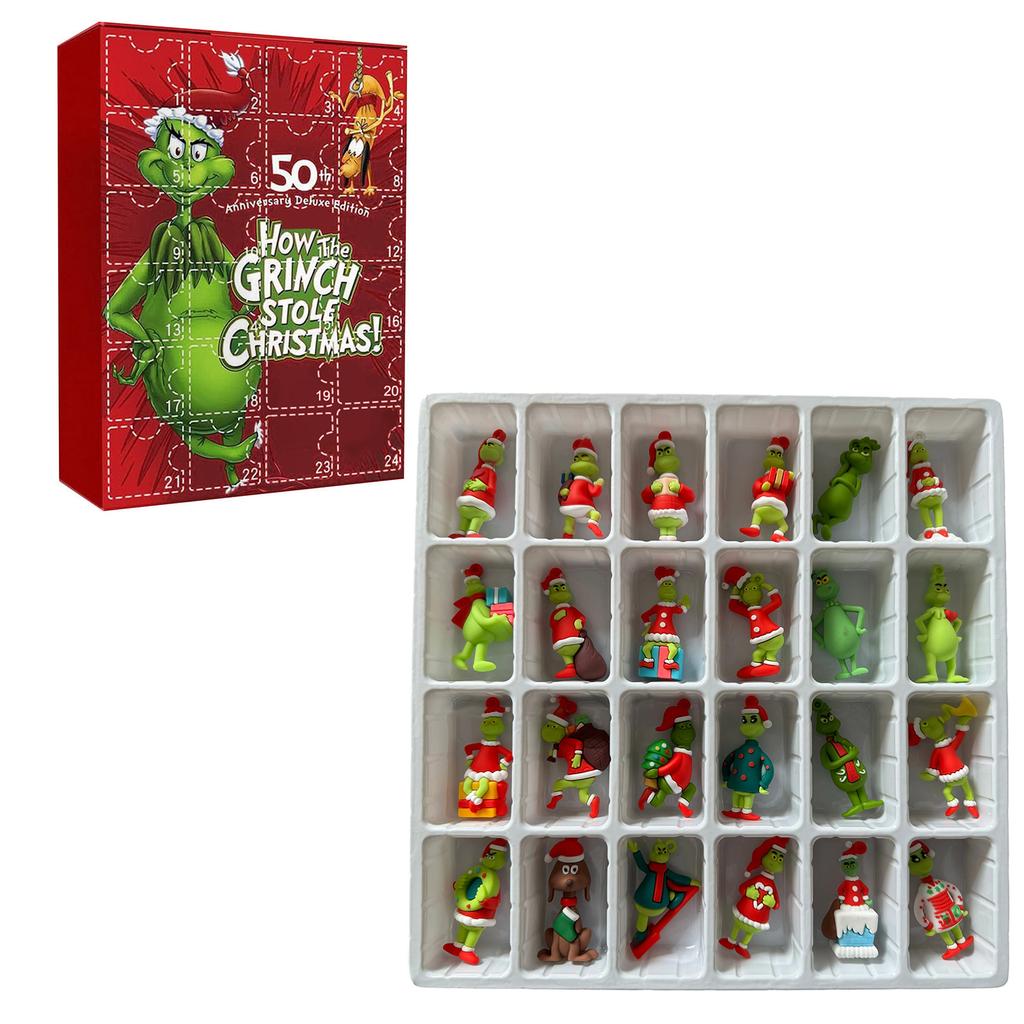 3D WDoll Surprise Box, 24 panenek čeká, až je rozbalíte, Vánoční překvapení pro přátele a děti