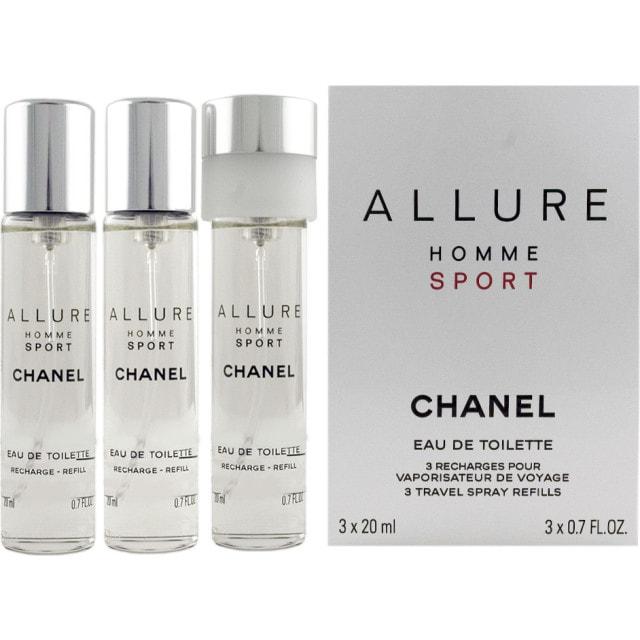 

Chanel Allure Homme Sport Туалетная вода 3x20 мл. Сменные блоки