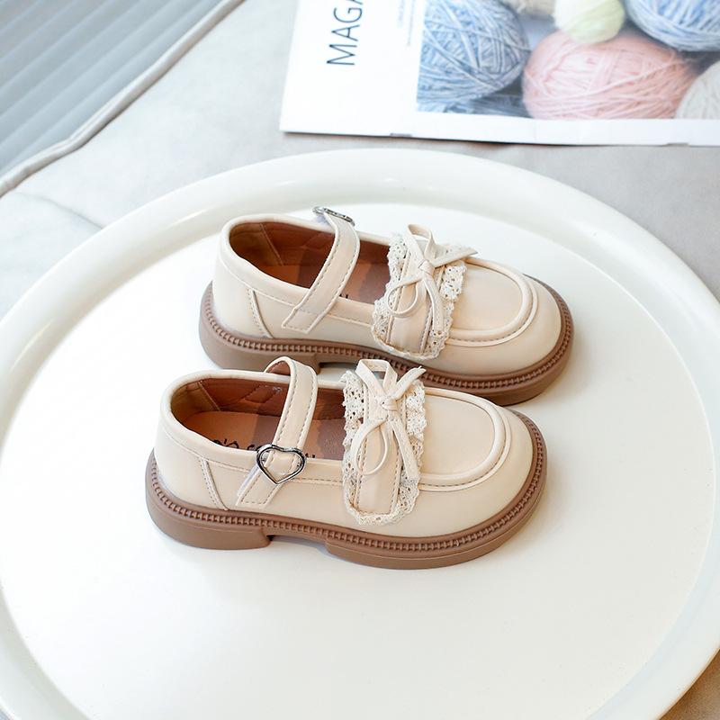 Girls' small leather shoes 2025 spring and summer new little girl fashion princess shoes girl baby soft sole non-slip children's single shoes