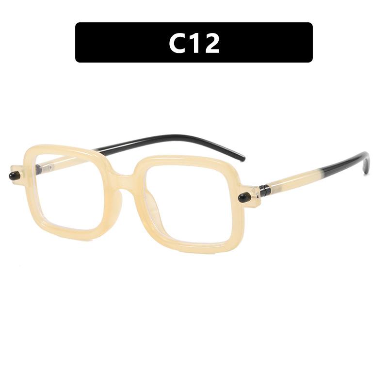 

Звезды ниши с такой же маленькой квадратной оправой Солнцезащитные очки Декоративные солнцезащитные очки Хип-хоп солнцезащитные очки вогнутой формы as shown in the picture