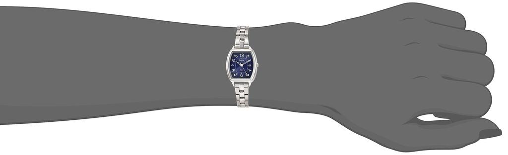 Ingenu Ingenu Solar Tonneau Type Calendar Included AHJD415 Silver [Seiko Watch] Women's