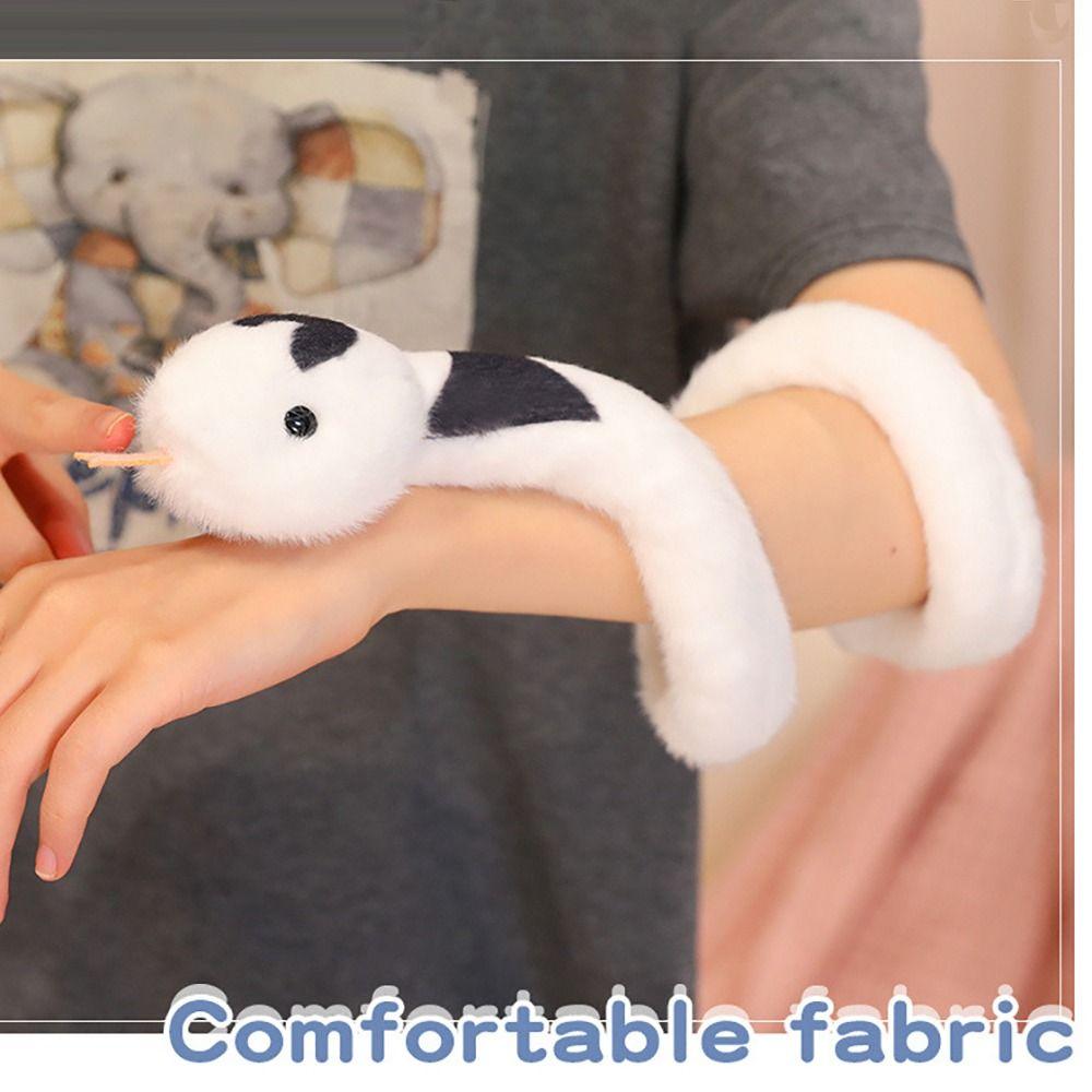 Plush Xiao CuBao Plush Toy Wrapable Stuffed Doll Kawaii Snake Decoration Doll