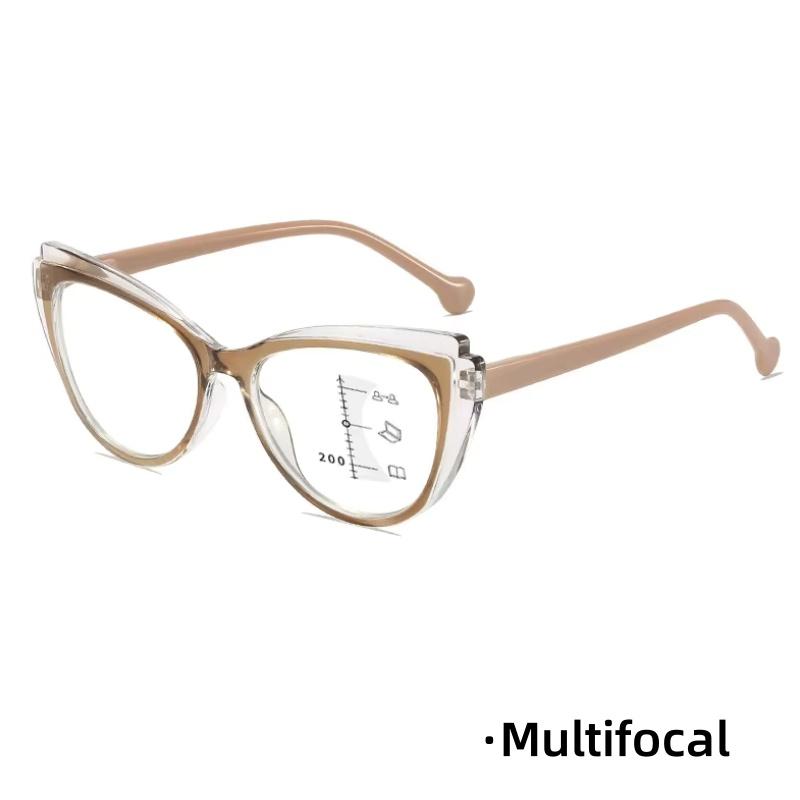 

Unisex Stylish Outdoor Photochromic Presbyopic Eyeglasses Cat Eye Far Sight Glasses Progressive Multi-Focal Reading Eyewear 4.0