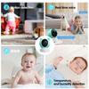 Baby monitor Bluetooth 2K telecamera ad alta definizione ninna nanna multifunzionale, baby monitor