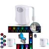 Modern Minimalist Toilet Night Light With 8 Color Led Sensor For Bathroom Ambiance
