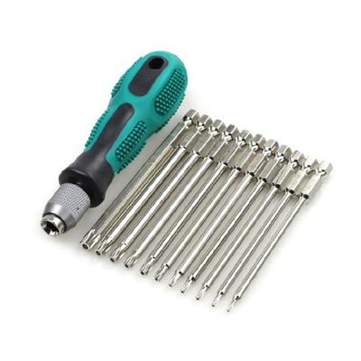 Praktisches magnetisches Torx-Schraubendreher-Set/12-teilig für mechanische Wartung