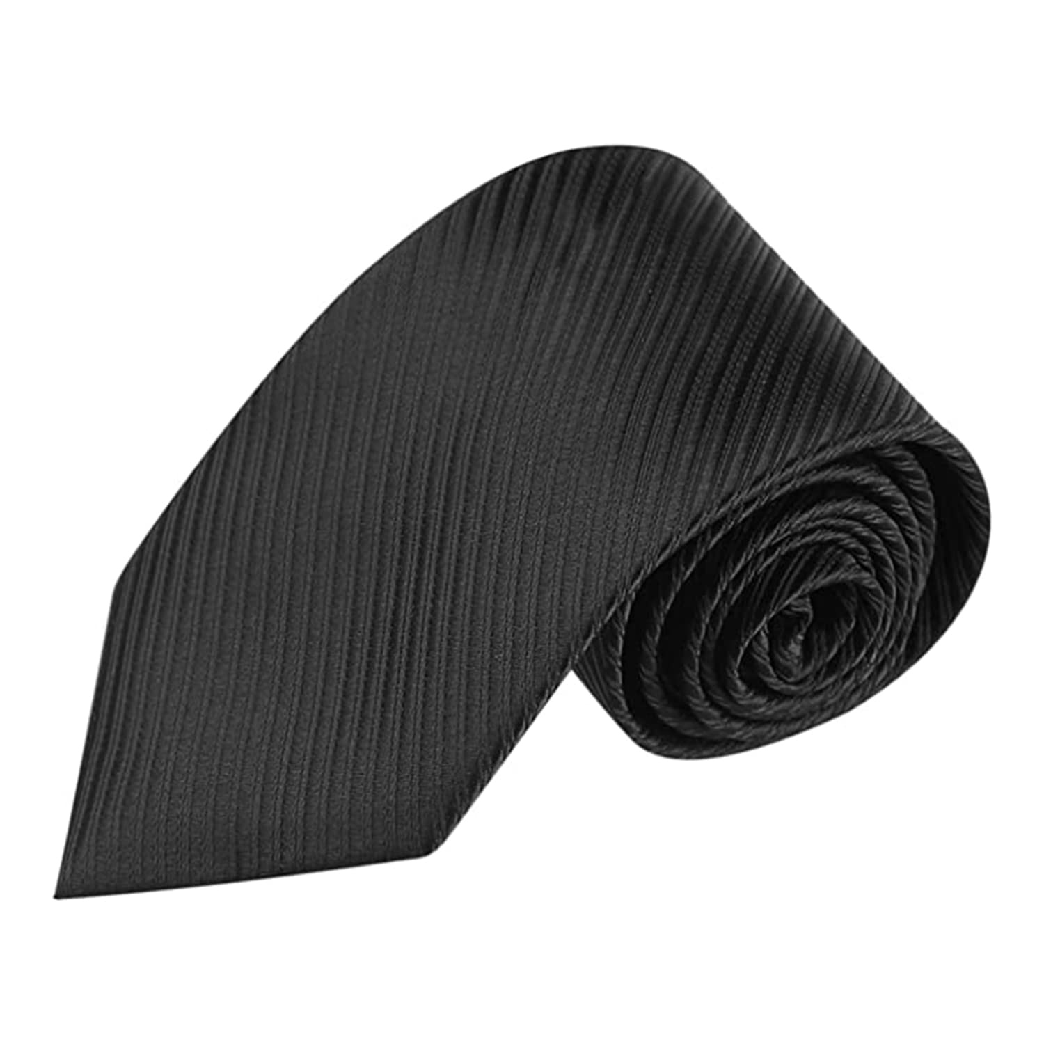 [Doyime] One-touch tie for men, black, easy to tie, easy to put on, zipper tie, washable, business, job hunting, formal occasions, weddings,