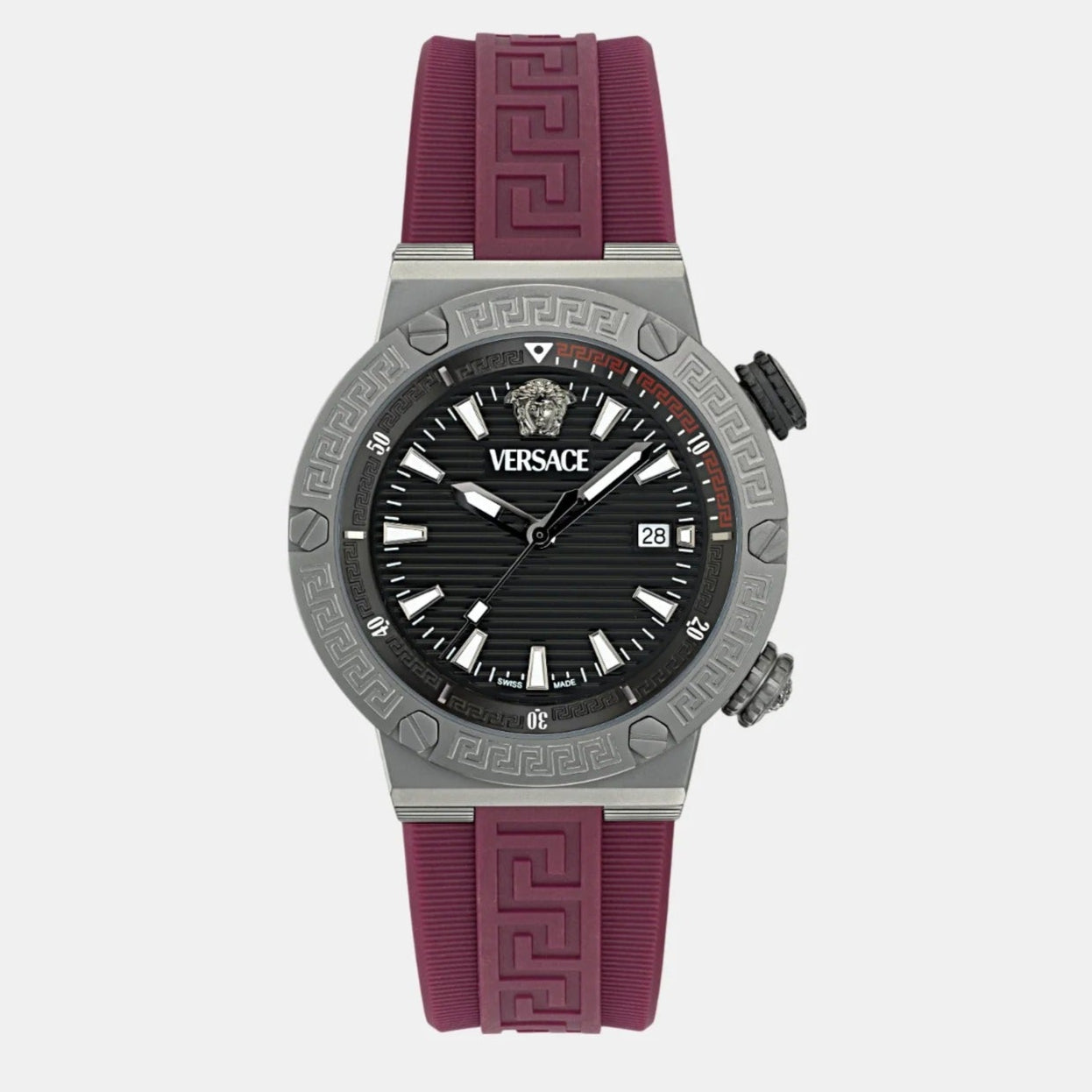 Versace Men`s Greca Logo Diver Automatic