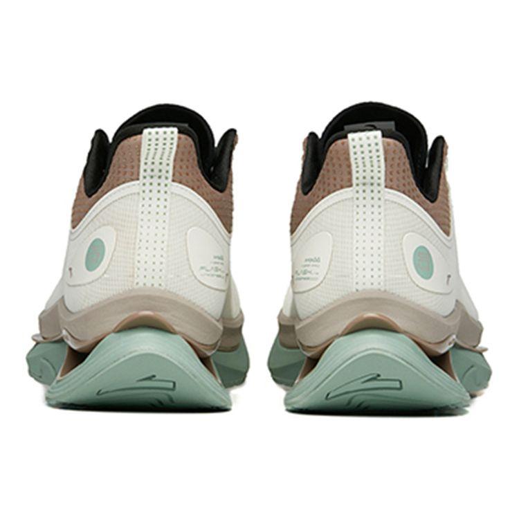 Anta Running Series Nitrogen Technology National Team Style Professional Low-Top Running Shoes Men Running Shoes White Gray Green 112225680A-3