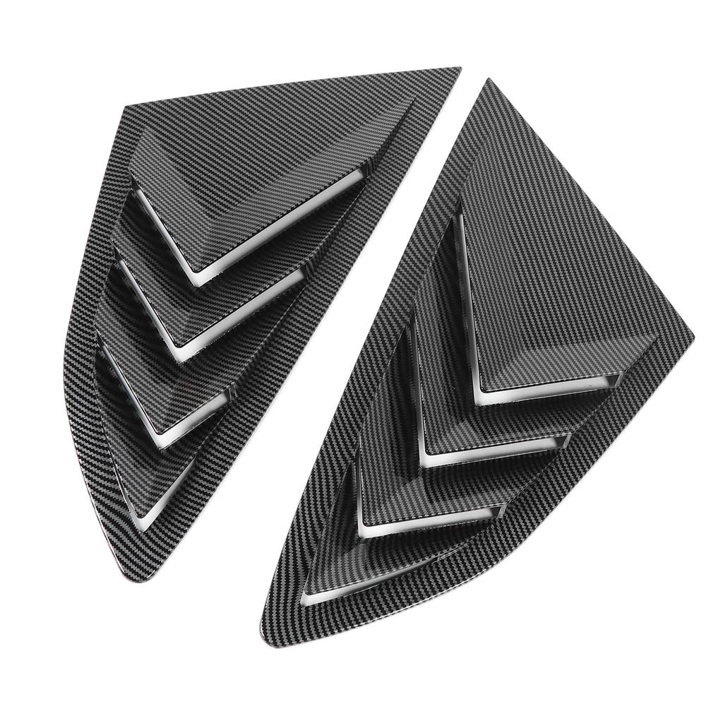 P  of Rear Side Window Louver Cover Left Right Rear Window   Vent Scoop Shades Cover for S5 F5 Sportback 2017-2024