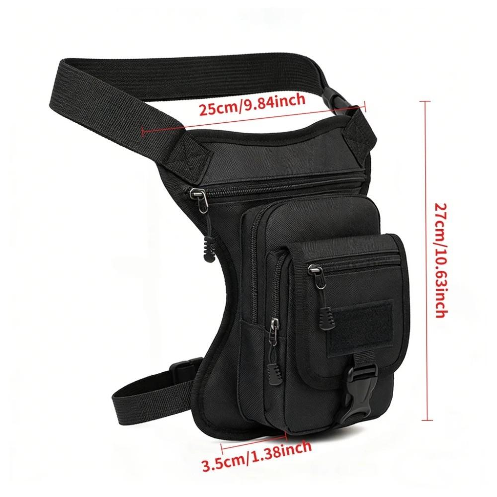 Portable Drop Leg Bag Multifunctional Motorcycle Leg Bag Unisex Thigh Pack Motorcycle Riding