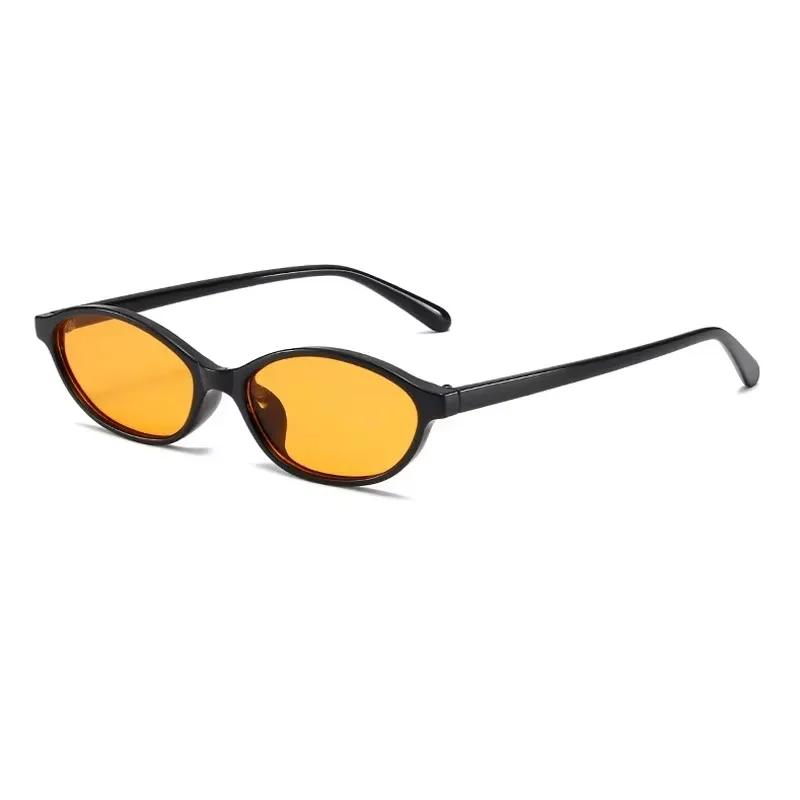 

Sexy Small Oval for Women s Sunglasses Latest Fashion Leopard BrownSun Eyeglasses Women Vintage Retro Colorful Shade Eyeglass As Picture