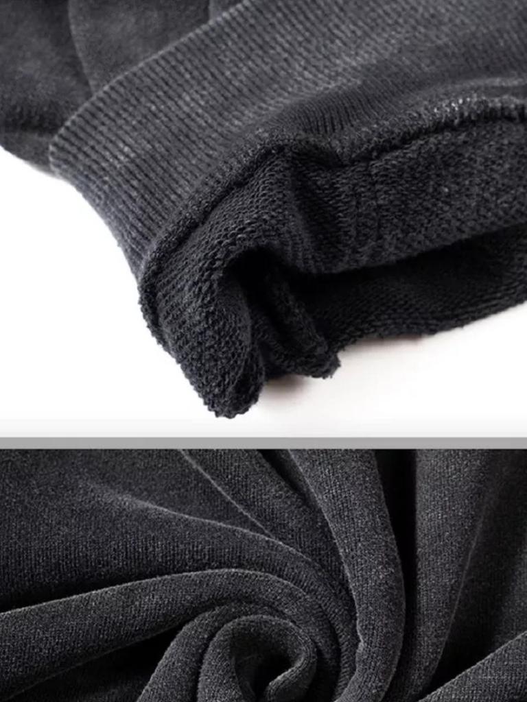 2024 Autumn/Winter Oversized Retro Washed Hooded Sweatshirt - European/American Style