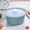 A95I-Silicone Microwave Cookware Cooker Steamer Grade Steamer Bowl Japanese Donabe Inspired Cooking Pot