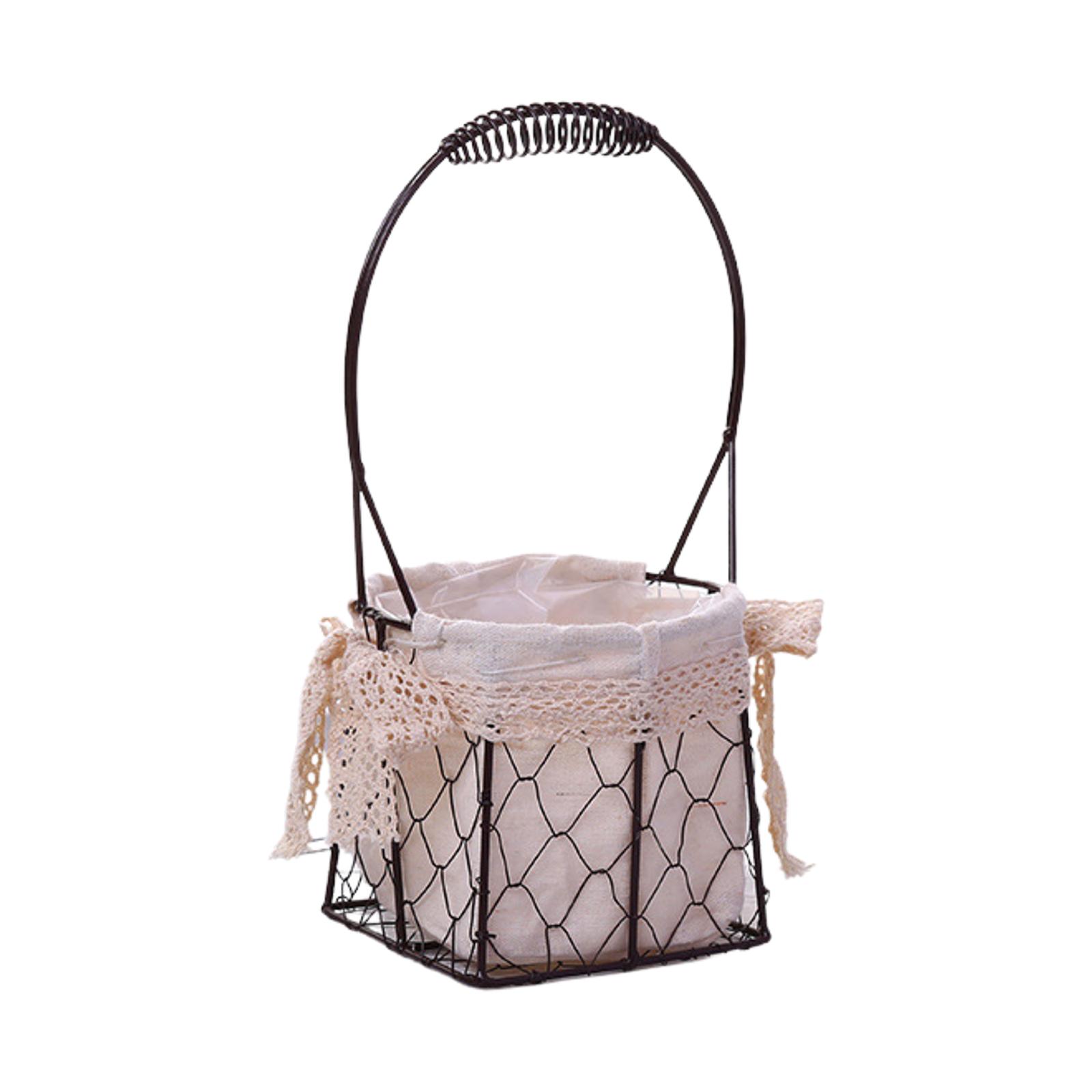 

Железные цветочные корзины для свадебных сувениров Цветочные композиции Цветочные корзины Корзины с сочной зеленью