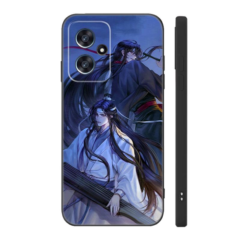 

Аниме Mo Dao Zu Shi черный силиконовый чехол для телефона Xiaomi POCO X3 X4 NFC F3 F4 GT F5 M3 M4 M6 X5 X6 Pro 5G C55 C65 M5 POCO X5 5G
