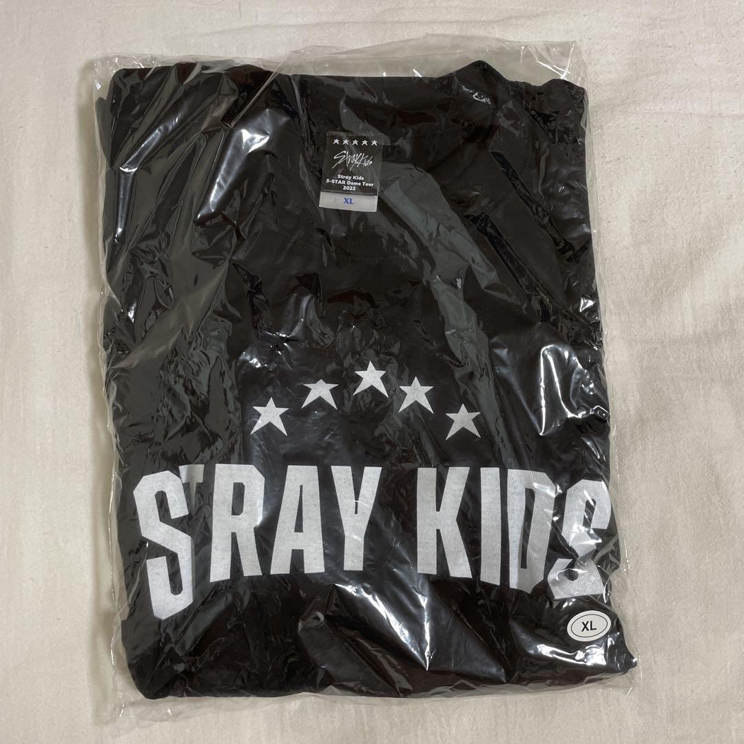 

[Б/У] StrayKids 5star Футболка с длинным рукавом, Размер XL