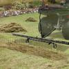 Tow Behind Dethatcher 60" Lawn Dethatcher Rake for ATV or Mower 24 Tines
