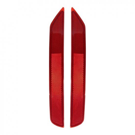 2x Red LED Rear Bumper Trim Reflector for 2009-2018 Subaru Forester 84281SC010