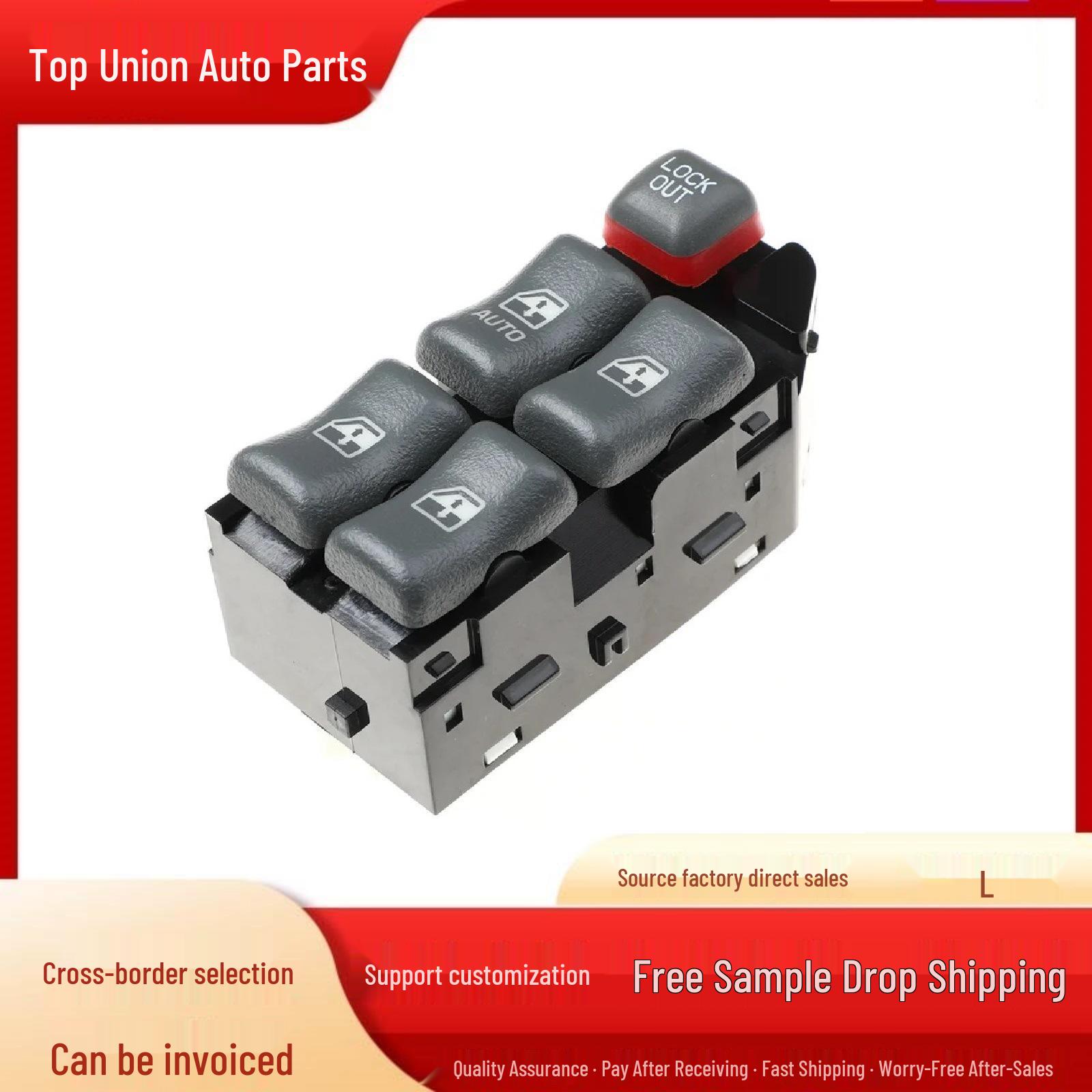 Electric Window & Glass Lifter Switch for 97-03 Pontiac Grand Prix Neutral