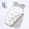 Pure Cotton Baby Sleeping Bag - All-Season Quilted Anti-Kick Blanket for Newborns