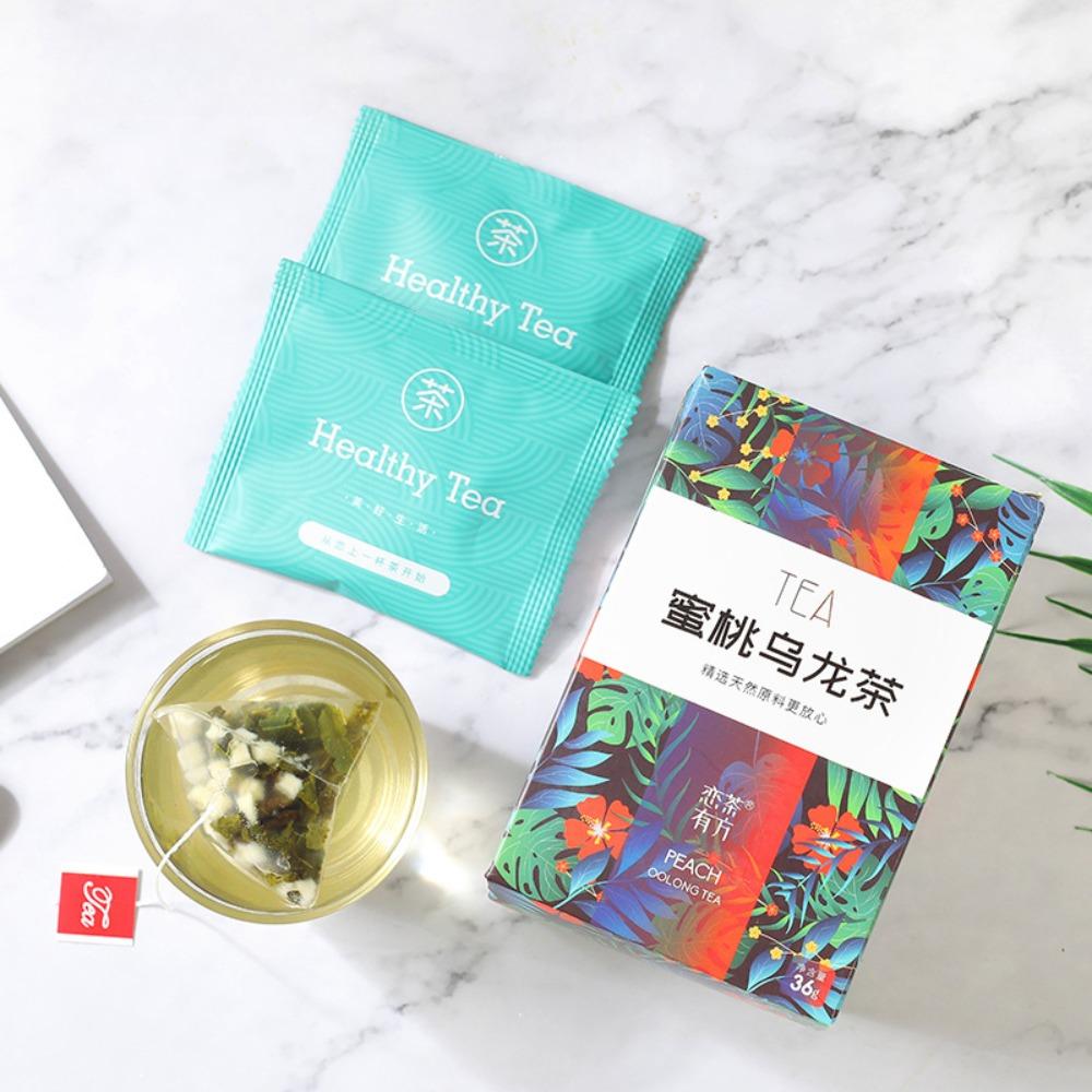 White Peach Oolong Tea 60g 15 Bags Natural Herbal Energy Drink for Men Women
