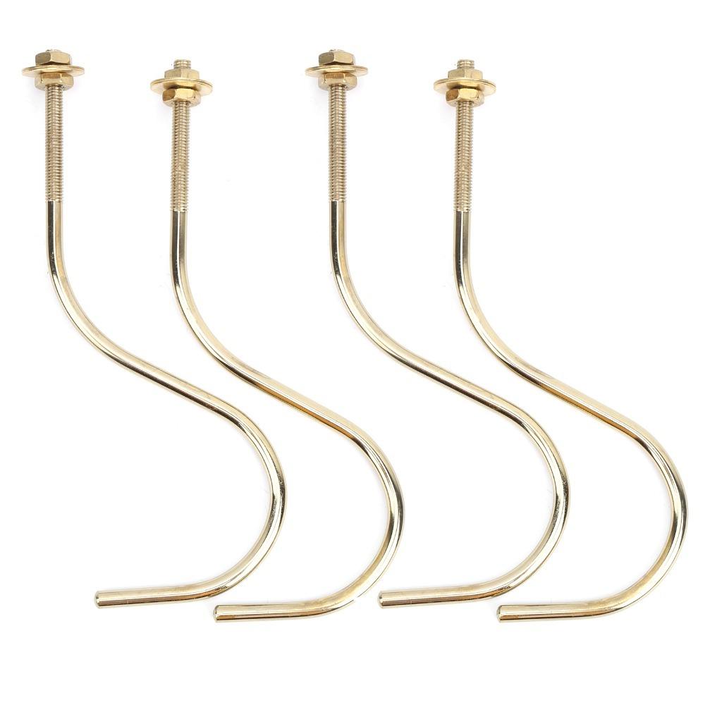 

4Pcs Zn Metal Billiards Hook Hook Hanger Billiard accessories Table Edge Hook Game Room