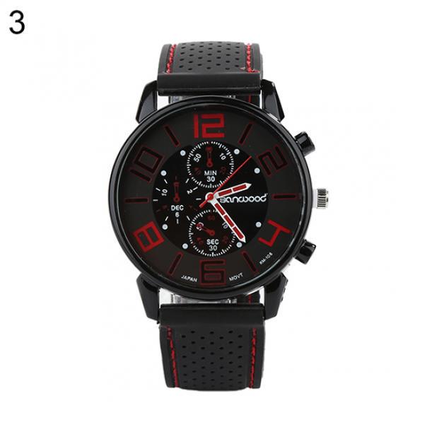 

Модные мужские часы с силиконовым ремешком