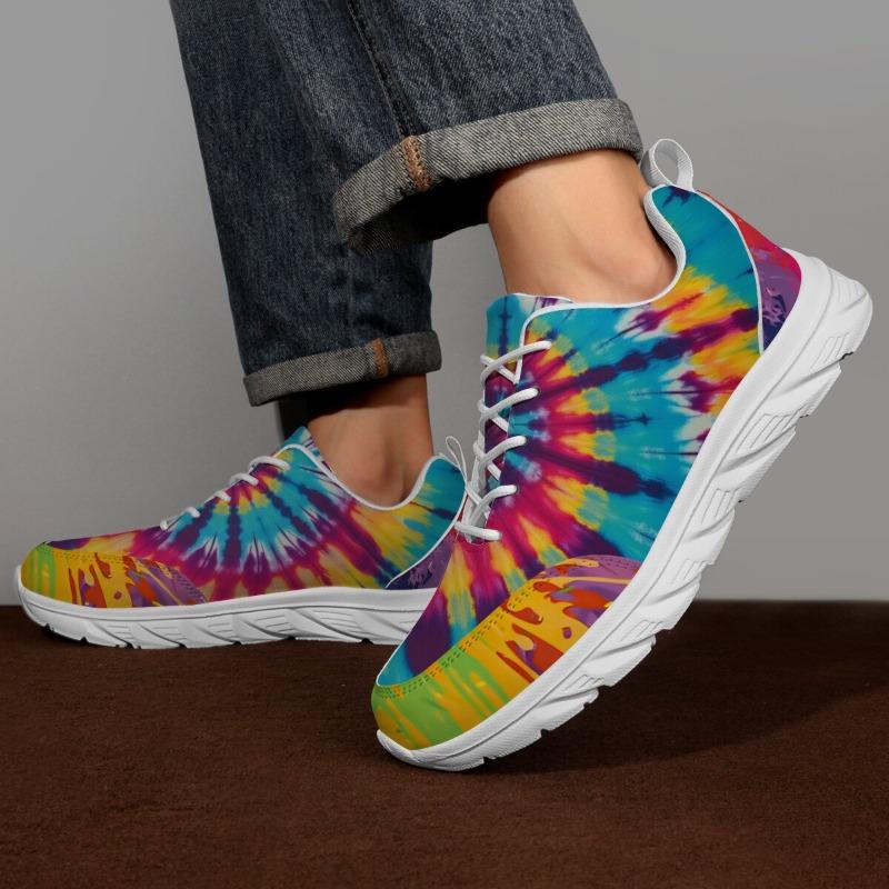 YRZL Outdoor Sneakers for Men Lightweight Athletic Sports Shoes Non Slip Comfortable Training Walking Shoes for Men Skate Shoes