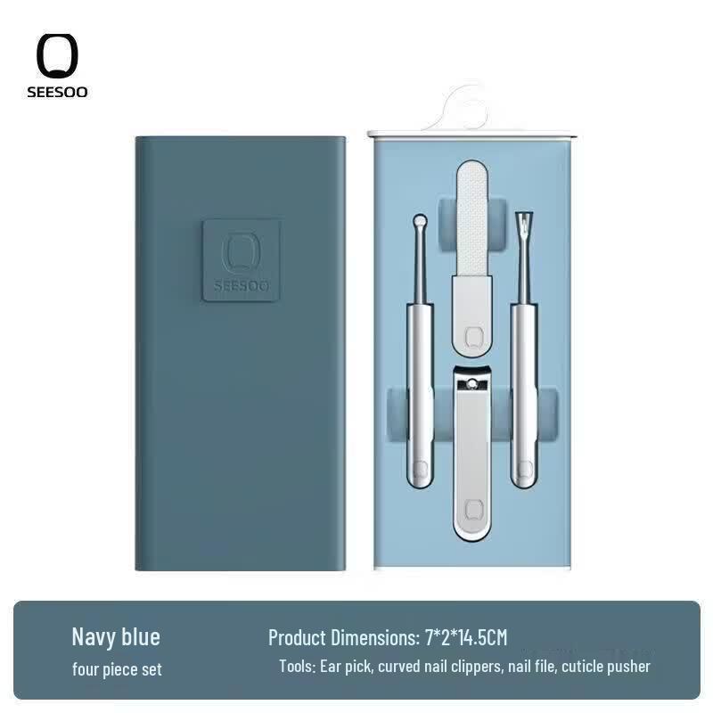 Seesoo Portable 4-Piece Nail Care Set