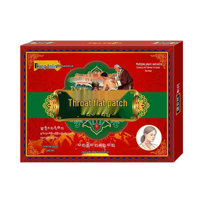 Throat Relief Patch & Soothing Rollerball - Cough, Nausea, Phlegm, Discomfort & Gagging Aid