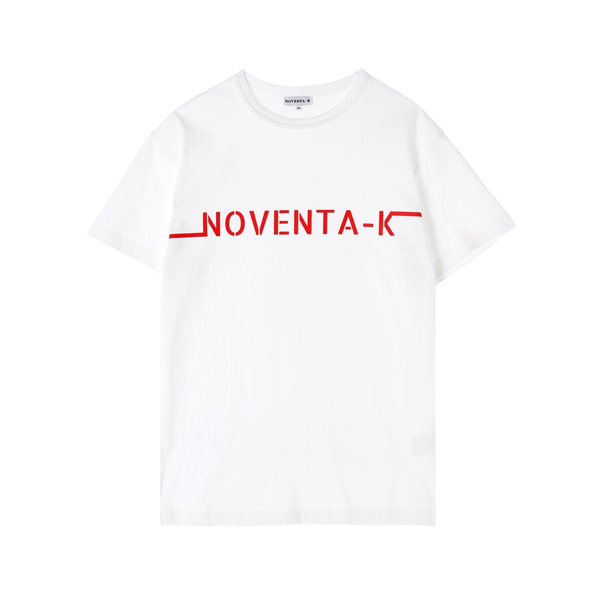 Nobenta K Loose Fit Round Short Sleeve T-Shirt White 46 Size
