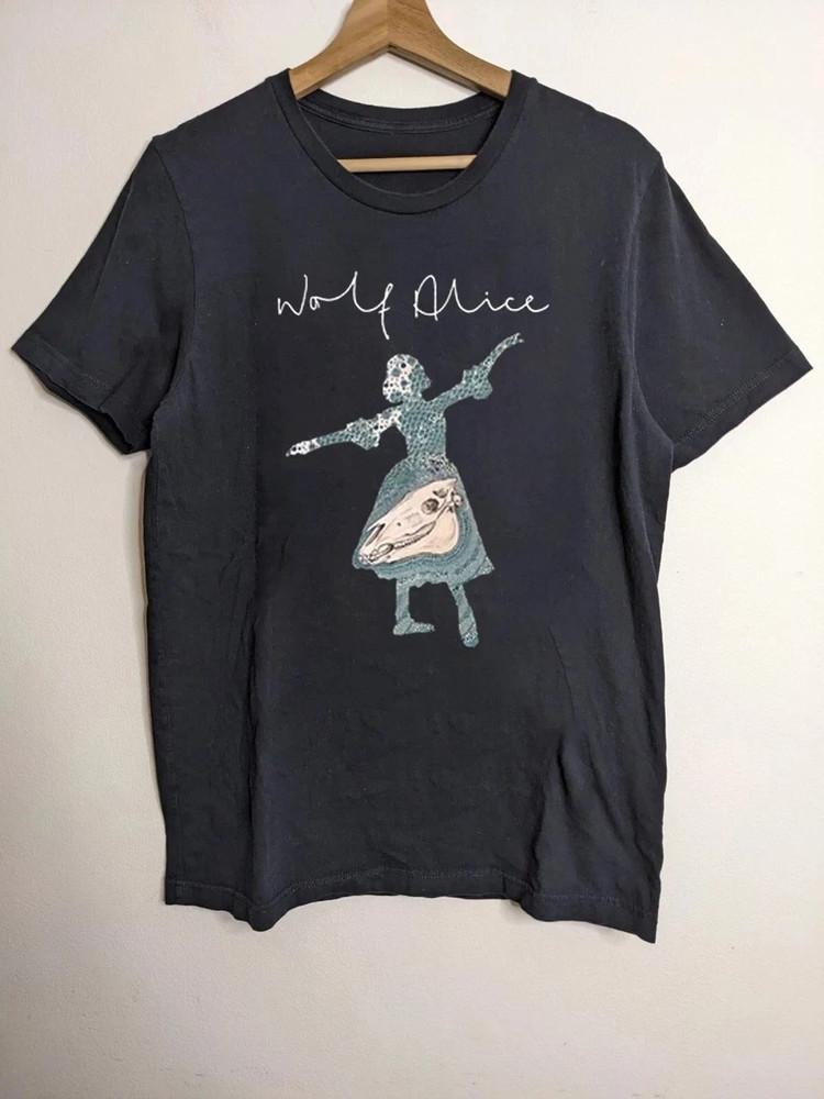 Rare The Clearing Wolf Alice Gift For Fan Black T Shirt Size S-5XL Unisex T-Shirt S