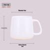 Yudefeng Jingdezhen Bone China Pure White Mug